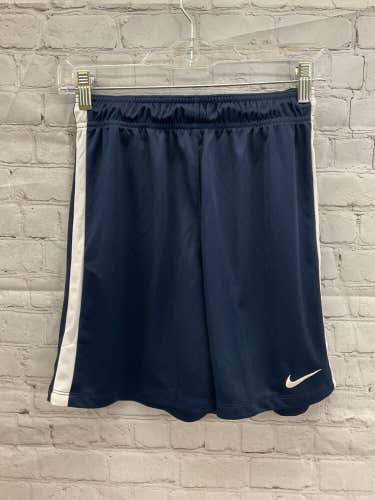 Nike Youth Unisex DriFIT Classic Size Large Navy White Soccer Shorts NWT $25