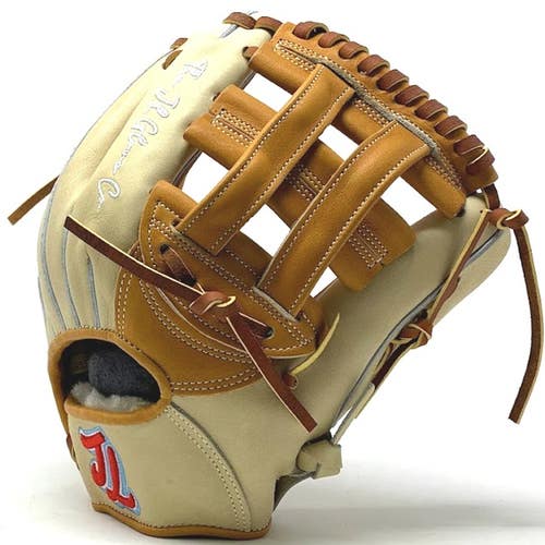 SO01-115-H-522-RightHandThrow JL Glove Co Baseball Glove SO01 H Web 11.5 Inch 05