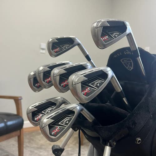 Callaway Razr X Tour Iron Set 3-PW Dynamic Gold S300