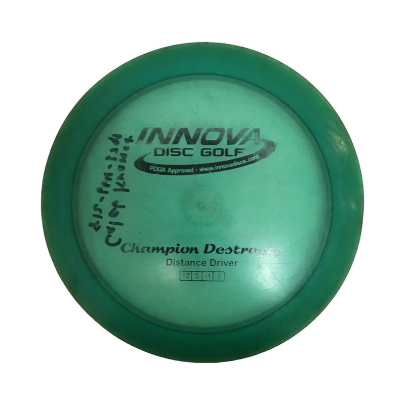 Used Innova Champion Destroyer 176g Disc Golf Drivers