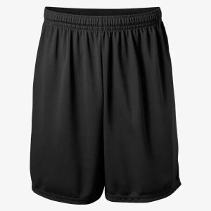 High Five Youth Unisex Classic Primo Black Soccer Shorts With Drawstring New