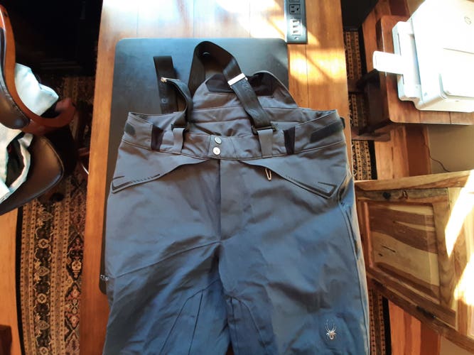 Gray Men's Adult Used Large Spyder Ski Pants