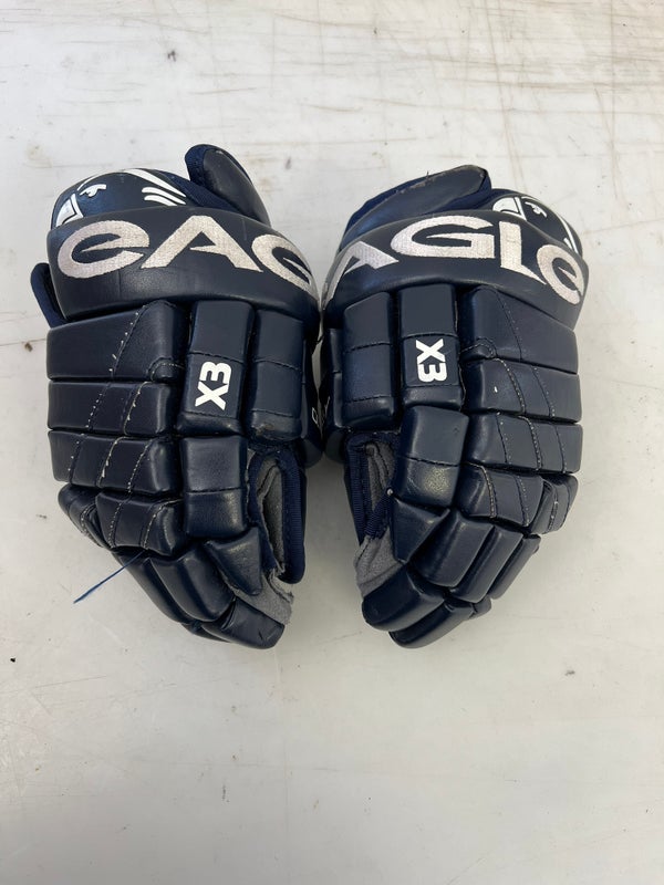 E3-1 Junior Used Eagle Odyssey Hockey Gloves 11”
