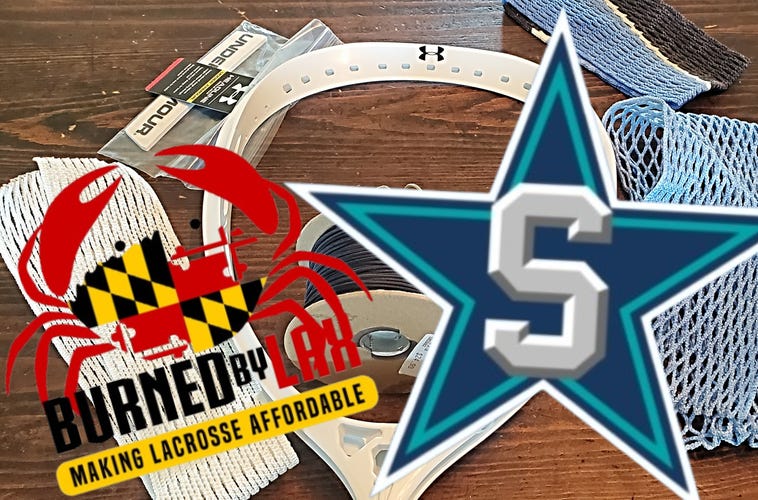 CUSTOM ORDER-New Under Armour Headline Goalie Strung Head w/ 10 or 12D Semi-Soft Mesh