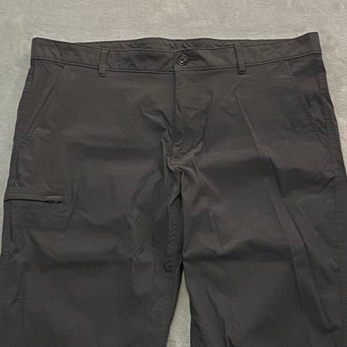 UNIONBAY Pants Men 40x32 Flex UB Tech Cargo Grey Nylon Zipper Pockets Hiking