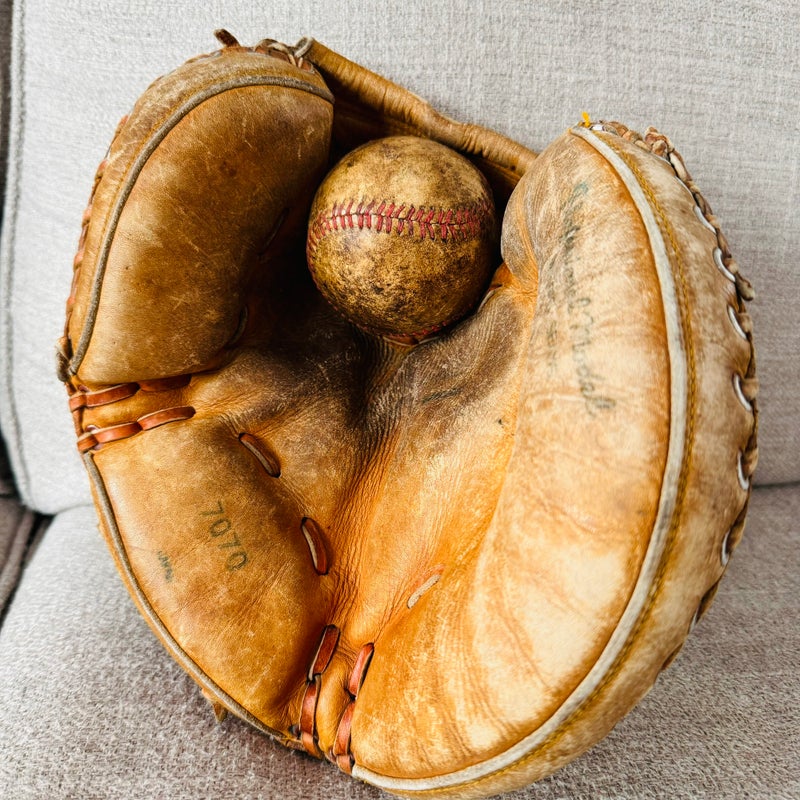 Vintage Baseball Glove 1940s