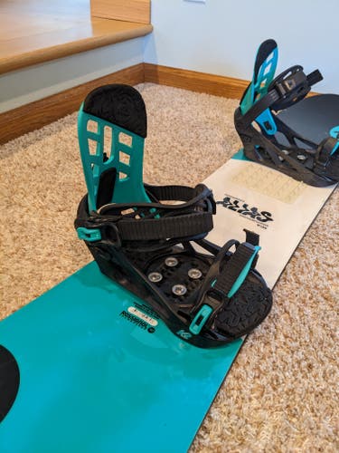 Used Rossignol Alias 135cm Snowboard With Bindings