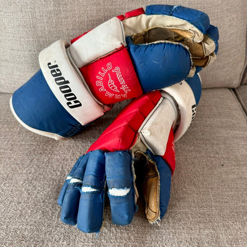 Vintage Cooper Hockey Gloves 14-15”