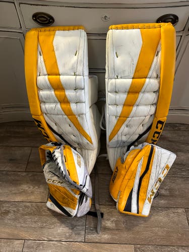 Penguins Ccm eflex 3 goalie set