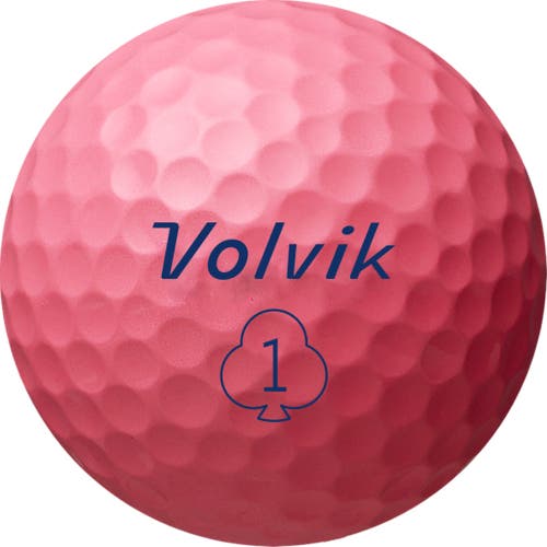 Volvik S3 Tour Urethane Golf Balls - 1 Dozen Premium Tour Balls - 3 Piece - PINK