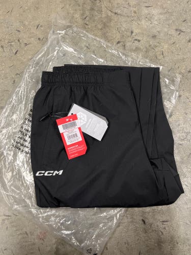 New CCM warm up pants size large, black