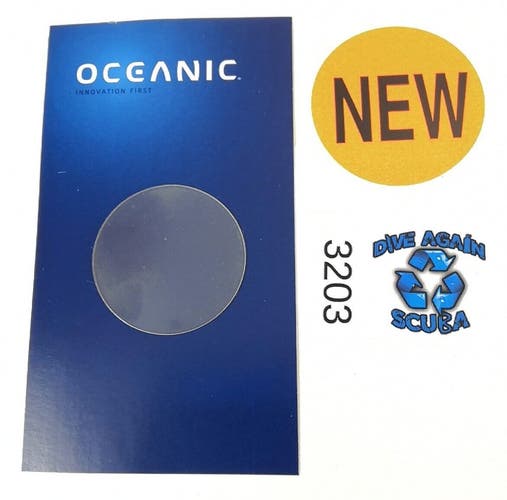 Oceanic Atom, Geo, F10, BUD Flat Lens Protector Cover Scuba Dive Computer Guard