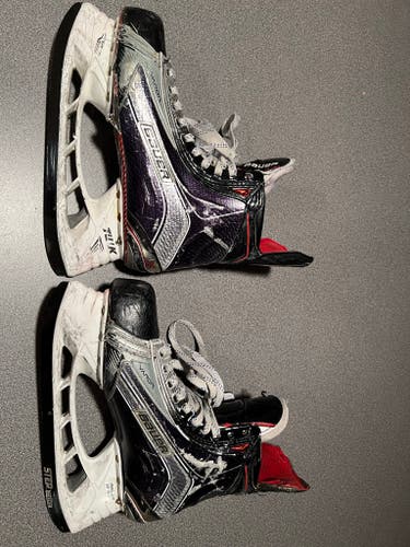 Bauer Vapor X1 Hockey Skates STEP Blacksteel - Size 8D