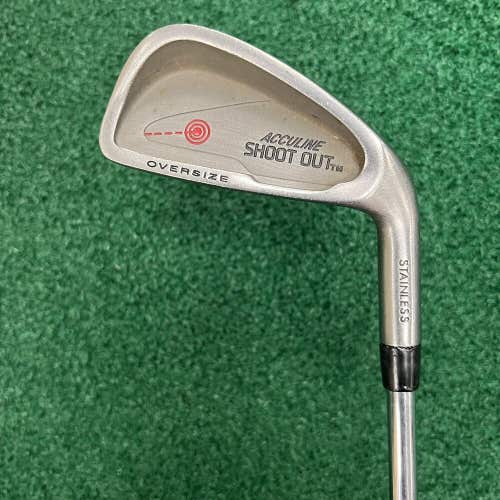 Acculine Shoot Out OverSized 1 Driving Golf Iron Mid-Firm Steel Shaft 39” RH
