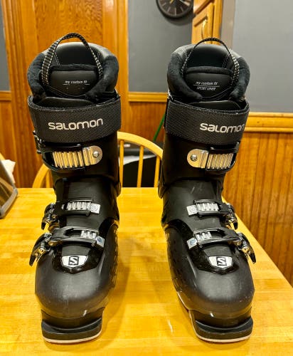 Lightly Used HEATED Salomon QST Access 90 Custom Heat Ski Boots