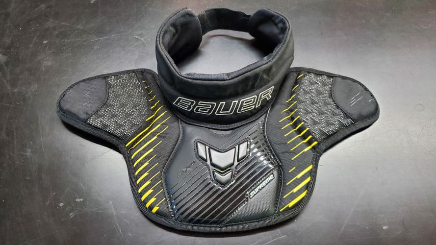 Used Bauer Supreme SR goalie neck guard