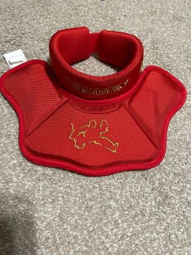 New Sr Medium Red Vaughn Neck Guard