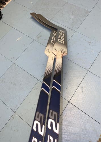 2 PACK Used Pro Stock Bauer Supreme 2S Goal Sticks P31 26”