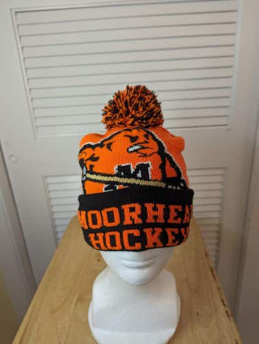 Moorhead Hockey Winter Pom Pom Hat