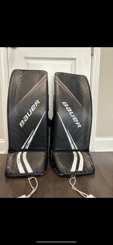 Used Small Bauer Vapor 2X Pro Goalie Leg Pads