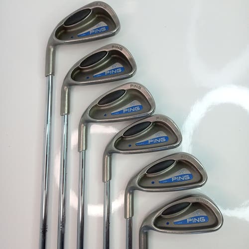 Men's Used Ping Left Hand G2 Iron Blue Dot Set 6 Pieces (5 to W)
