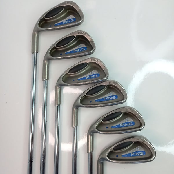 Men's Used Ping Left Hand G2 Iron Blue Dot Set 6 Pieces (5 to W)