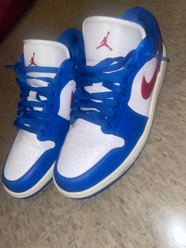 Blue Used Women’s size 12 (Men’s 10.5) Air Jordan Jordan 1 Low Shoes