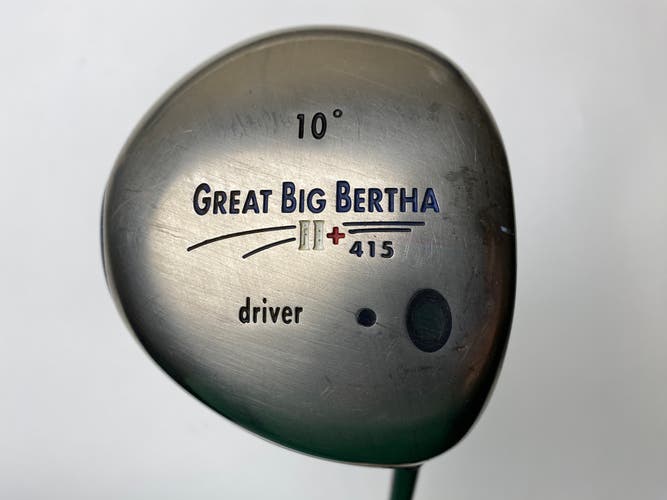 Callaway Great Big Bertha II Plus Driver 10* GBB System 60 Firm Graphite Mens RH