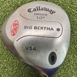 Callaway Big Bertha 10* S2H2 Driver / BB Regular Graphite / RH / 44" /sa8274