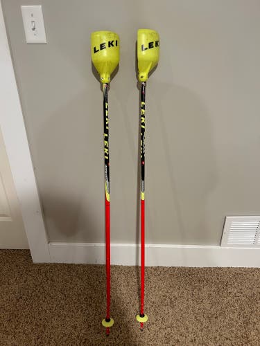 Used 50in (125cm) Racing World Cup Lite SL Ski Poles