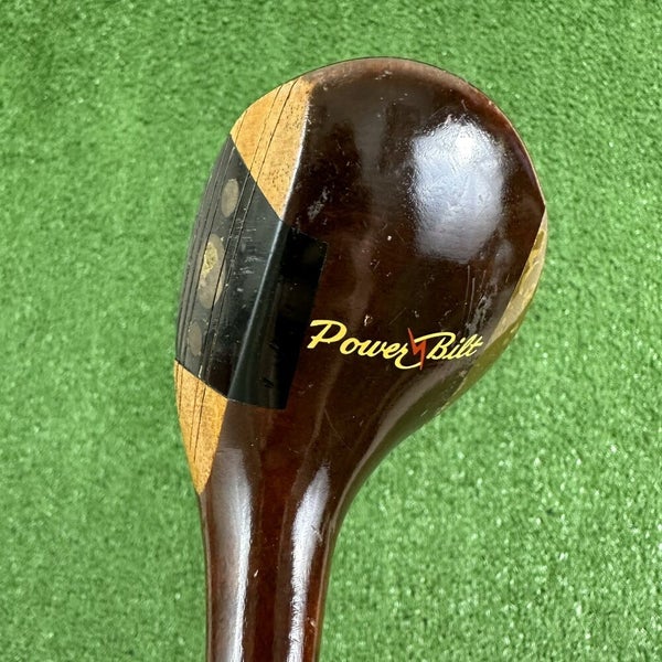 Powerbilt Citation 3205C Genuine Persimmon 5 Wood HB Steel Shaft 42