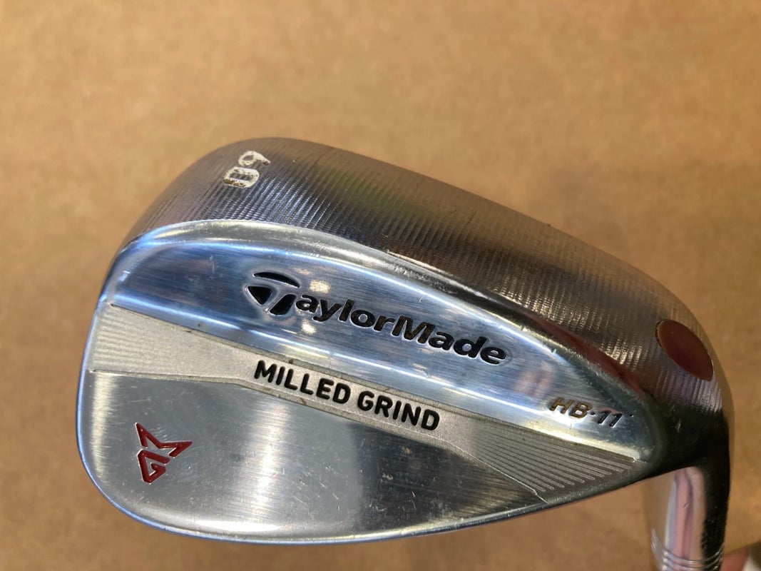 Used Men's TaylorMade MIlled Grind Right Wedge Wedge Flex 60 Steel