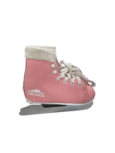 Used Lake Placid Pink Youth 11.0 Soft Boot Skates
