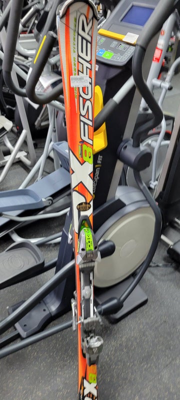 Used Fischer Rx8 W Railflex 2 Binding 165 Cm Men's Downhill Ski Combo