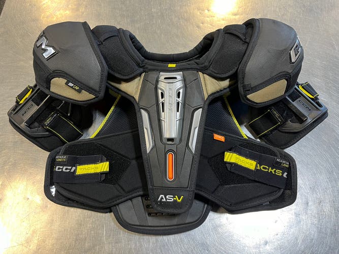 Used Senior Medium CCM Tacks AS-V Shoulder Pads