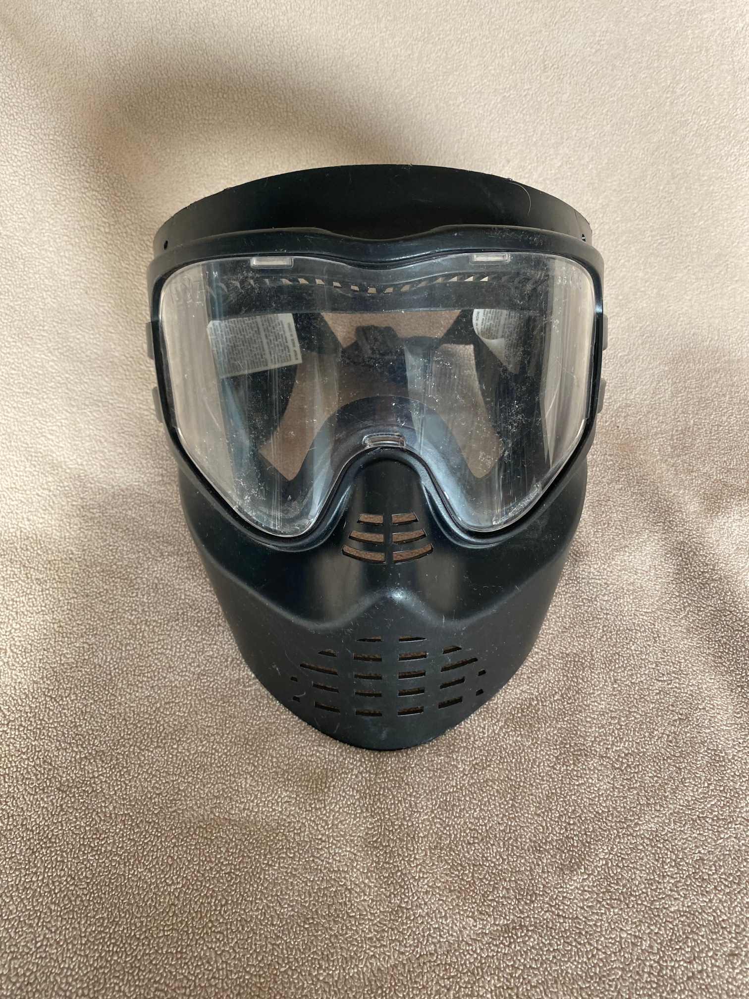 Used Paintball Mask