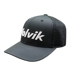 Volvik Golf VTR Tour Snapback Hat / Cap - Adjustatble Adult Golf Hat - BLACK