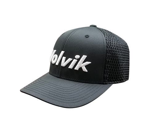 Volvik Golf VTR Tour Snapback Hat / Cap - Adjustatble Adult Golf Hat - BLACK