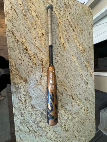 Used DeMarini (-11) 17 oz 28" Zoa Bat