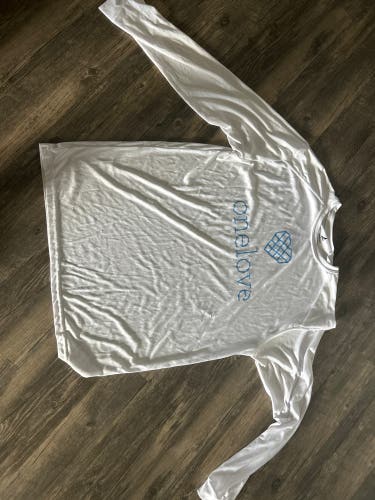 Johns Hopkins Mens Lacrosse Bundle: Practice Pinnie & Honor Long Sleeve One Love Foundation