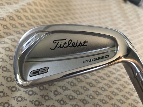 Titleist 718 CB Forged 7 Iron, Righty, Steel Stiff, +1", Authentic, Demo/Fitting