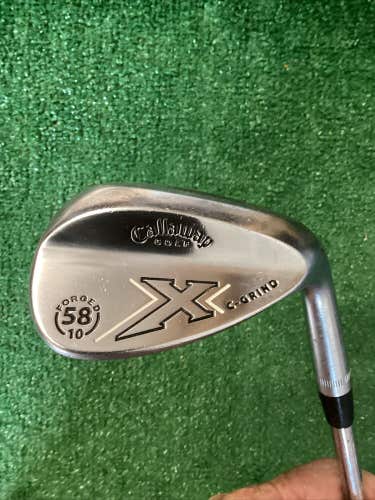 Callaway X Forged C-Grind Wedge 58* With Steel Shaft