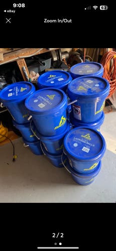 Lacrosse balls  New White