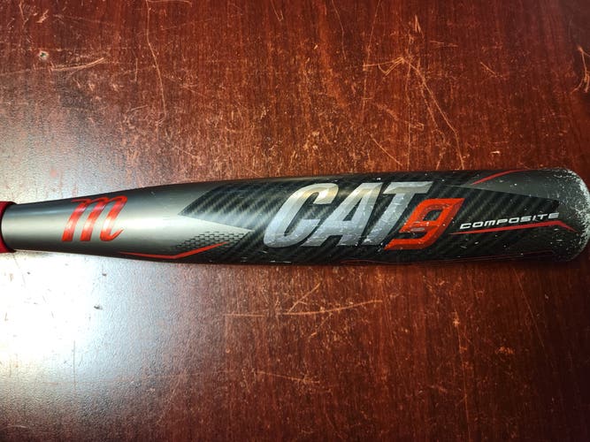 Used USSSA Certified 2022 Marucci Composite CAT 9 Composite Bat (-10) 19 oz 29"