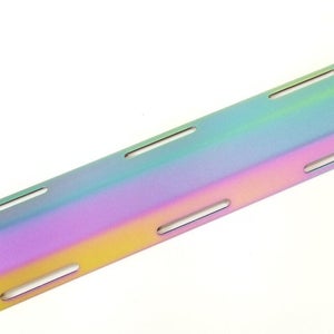 Titanium Single Tank Adapter Scuba Tech Dive Backplate 3 Slot 12" x 2 3/4" BCD