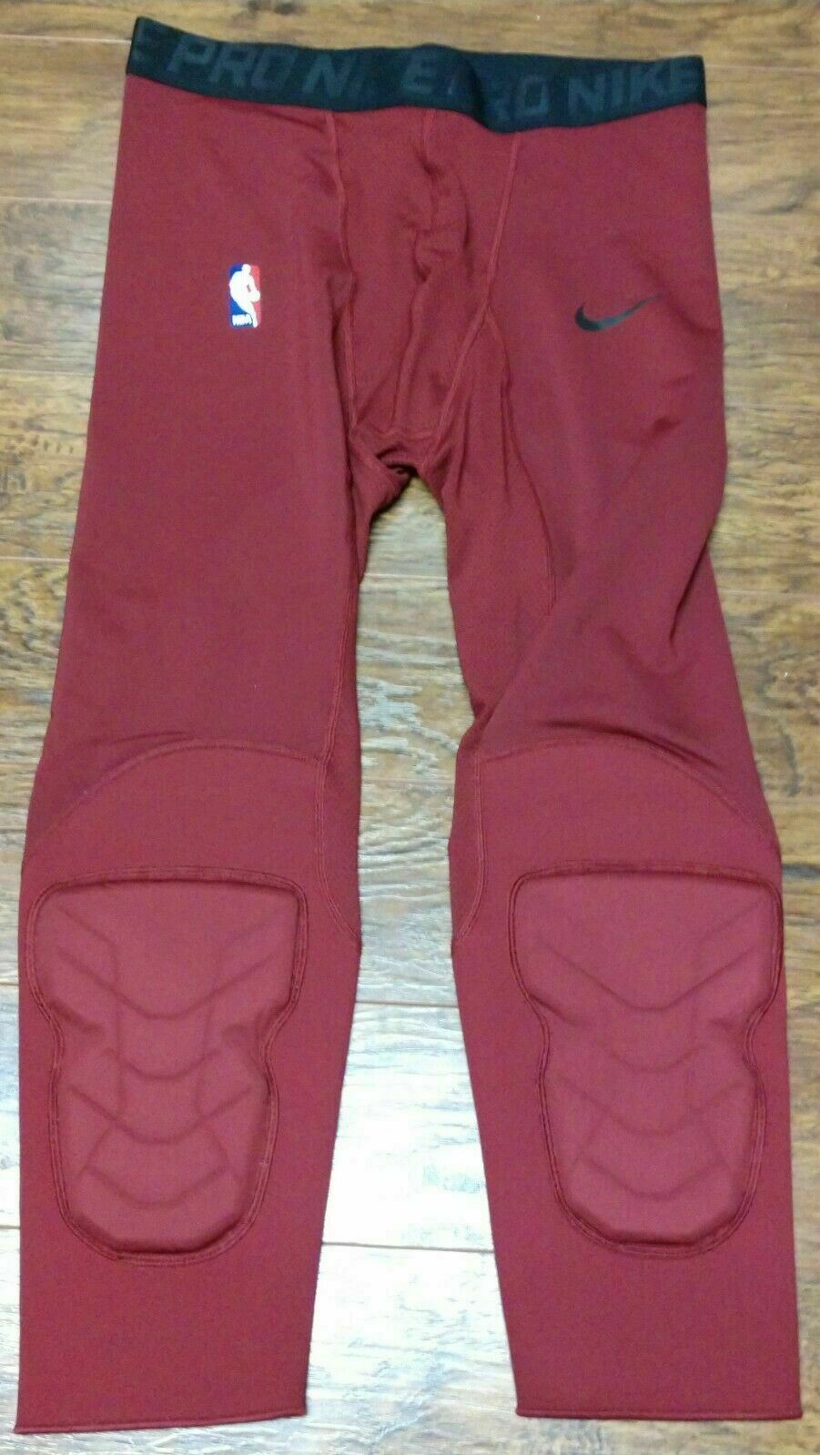 Nike NBA Hyperstrong Padded Compression Tights Pants 3/4 Player