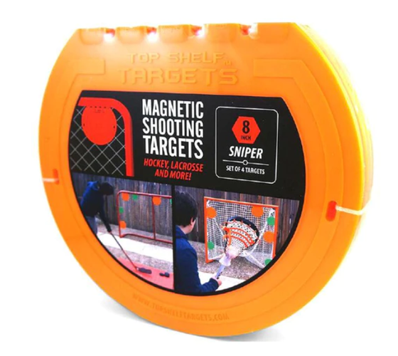 New "Top Shelf" Shooting Targets 8inchs [tst-08-4pk-v2] (4 Pack With Tethers [tst-tethers-v2])