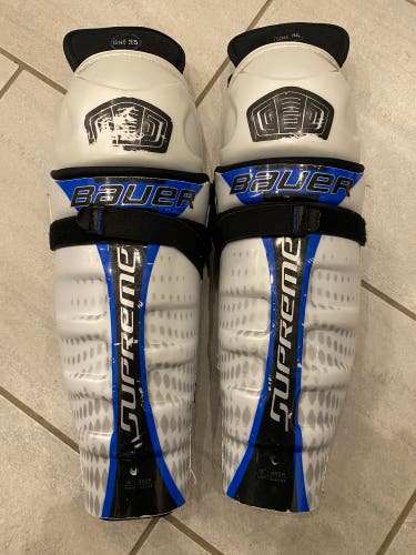 Used Bauer 13" Supreme one35 Shin Pads