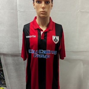 Rare 2013-2015 Longford Town FC Jersey Macron XL Ireland