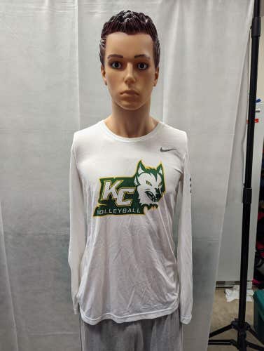 Team Issued Keuka College Wolves Volleyball Nike Long Sleeve Shirt Women's M